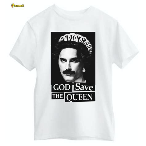 Camiseta God Save The Queen Freddie Mercury Shopee Brasil