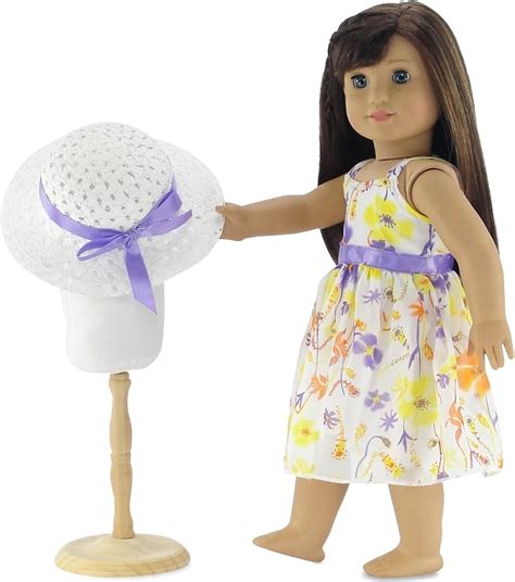 Emily Rose 18 Inch Doll Clothes Gorgeous Floral Spring Summer 18 In Chifon Doll