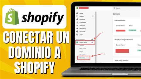 Cómo CONECTAR Un Dominio A SHOPIFY Fácil Y Rápido YouTube