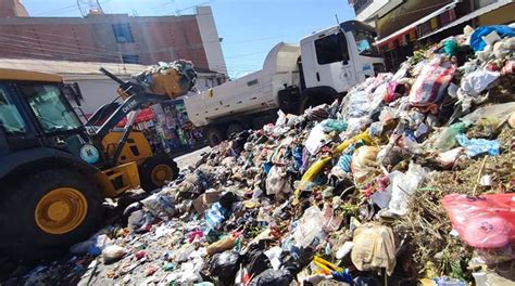 Limpian Toneladas De Basura En Quillacollo Y Persiste La Amenaza De Un