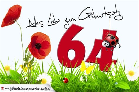 Geburtstagskarte Mit Blumenwiese Zum Geburtstag