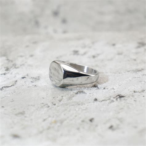 Custom Engraved Ring For Men Personalized Mens Ring Etsy