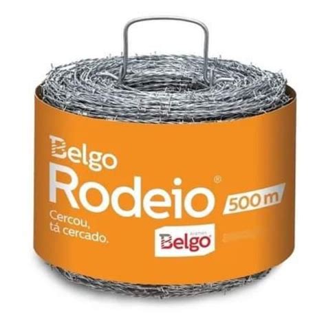 Arame Farpado 1 60mm 500m Rodeio Belgo Bekaert Shopee Brasil