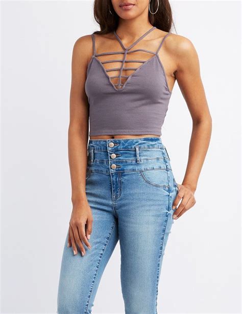 Crop Tank Tank Tops New Tops T Strap Trending Accessories Every