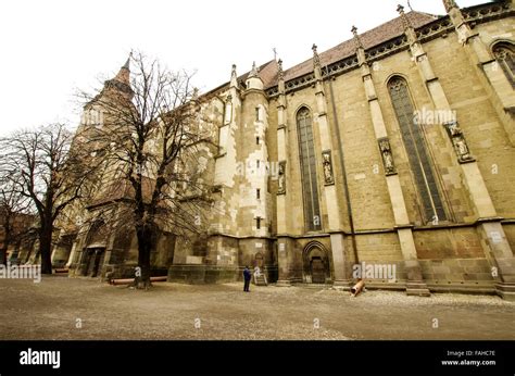 Iglesia Negra De Brasov Rumania La Iglesia Negra Es Una Famosa