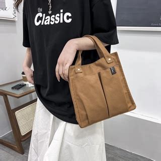 No Korean Design Canvas Bag Handle Katsa Sling Bag Casual Bag