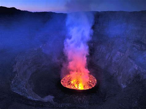 Nyiragongo volcano : r/Volcanoes