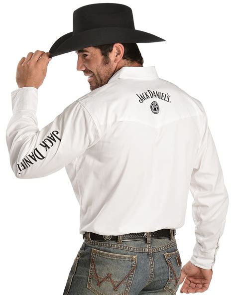 Jack Daniels Logo Rodeo Cowboy Shirt Sheplers