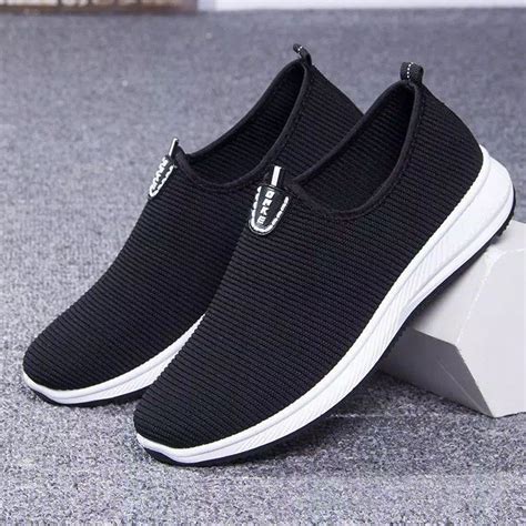 Jual Sepatu Casual Pria Slip On DNKE Tanpa Tali Sepatu Running Simple