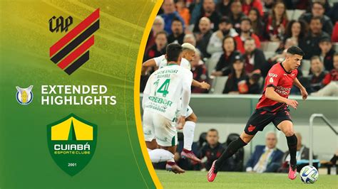 Athletico Paranaense vs Cuiabá Extended Highlights Brasilerao