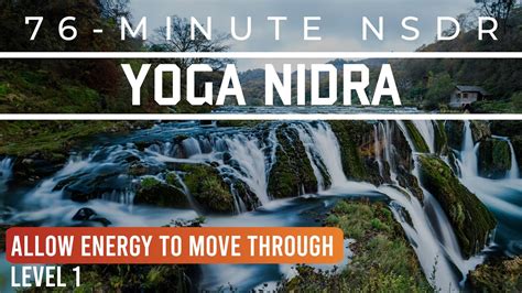 Minute Yoga Nidra To Allow Energy To Flow And Move Through Nsdr