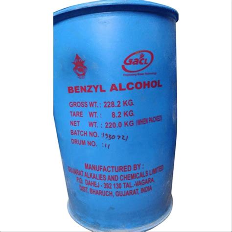 Benzyl Alcohol Benzylic Acid At Rs 175 Kg CAS No 100 51 6 In Mumbai