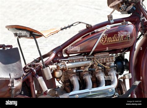 Vintage Indian Motorcycle Engine Hi Res Stock Photography And Images