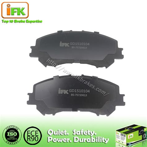 Semi Metallic No Noise Black Auto Brake Pad From China Manufacturer