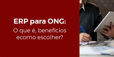 Erp Para Ong O Que Benef Cios E Como Escolher Blog Hyb