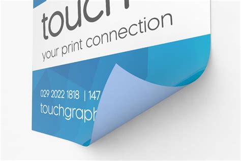 Blue Back Billboard Poster Printing Cardiff Cardiff Printers Touch