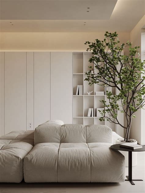 A Beautifully Minimal One Bedroom Apartment With Floor Plan In