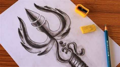 Update 95+ about tattoo trishul drawing latest - Billwildforcongress