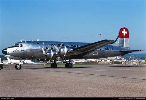 Aircraft Photo Of Hb Ili Zu Ili Douglas Dc Swissair