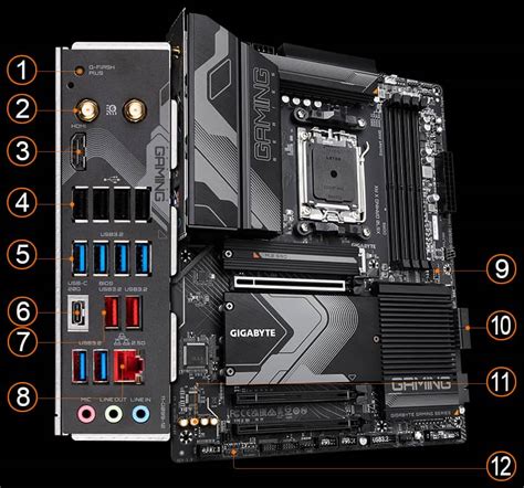 X670 GAMING X AX (rev. 1.0) Key Features | Motherboard - GIGABYTE Global