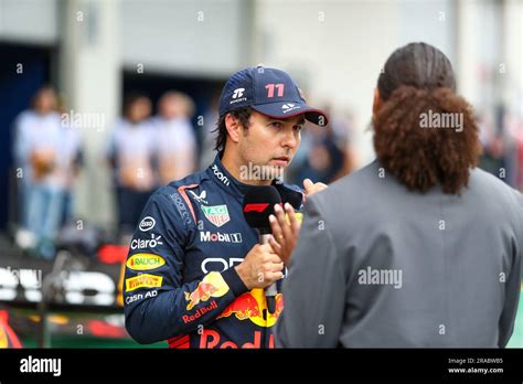 Sergio Perez Mex Redbull Racing Rb During Sprint Race Of Formula