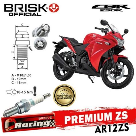 Jual Busi Brisk Premium Zs Type Ar Zs Untuk Honda Cbr Rr Di Seller