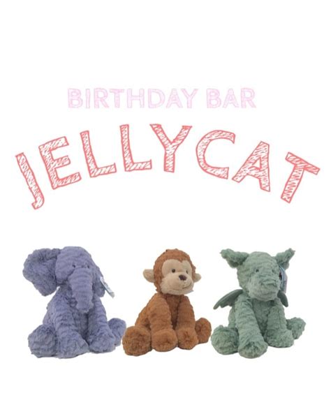 Jellycatの仲間が増えました！ Birthday Barバースデイバー大丸心斎橋店の大丸心斎橋店 スタッフのスタッフブログ