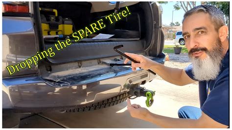 Th Gen Runner Spare Tire Removal How To Youtube