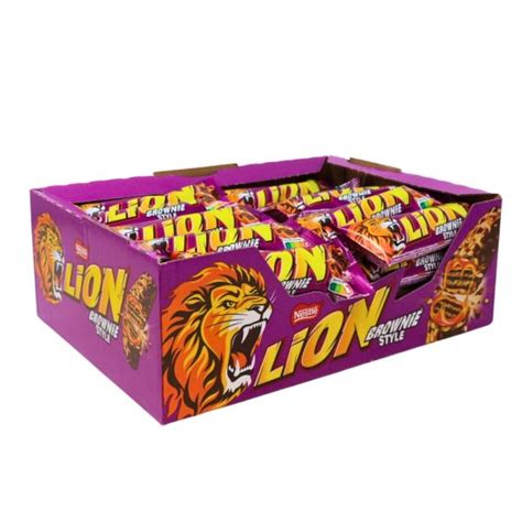 Nestle Lion Brownie Style Chocolate 40g 40 Pack Online Wholesaler