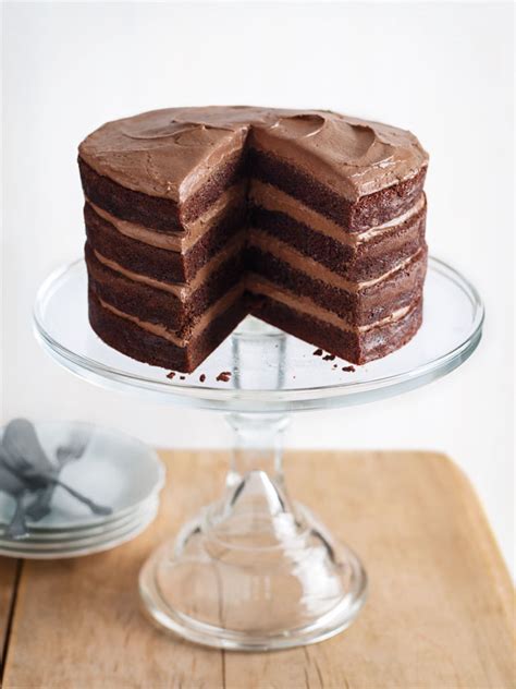 Chocolate Buttermilk Layer Cake Donna Hay