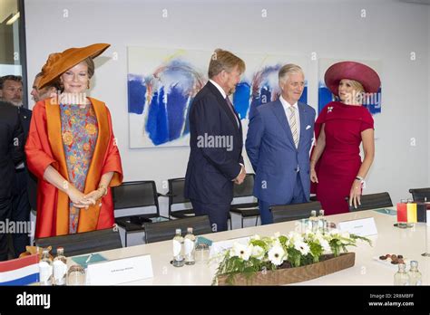 Leuven Belgien Juni K Nigin Mathilde Von Belgien