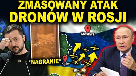 UKRAINA UDERZA W ROSYJSKIE MIASTA są ranni WOJNA UKRAINA ROSJA CDA