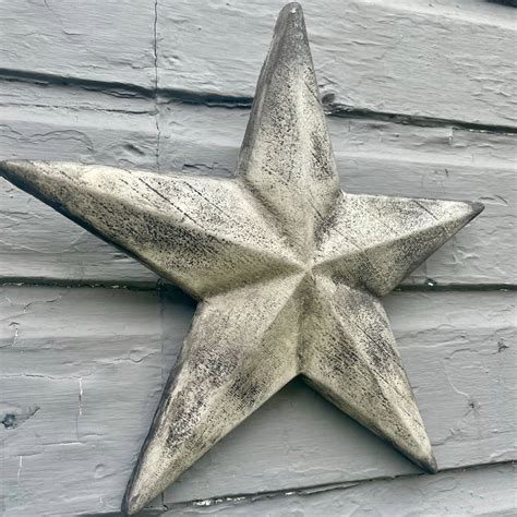 Farmhouse Barn Star Large Outdoor Barn Star Concrete Barn Etsy