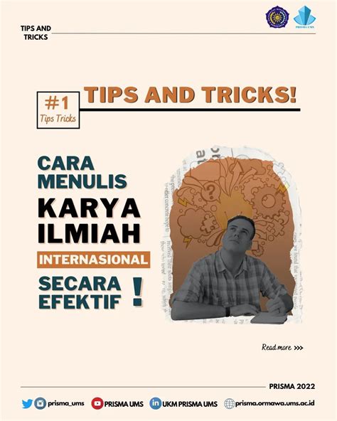 Tips And Tricks Cara Menulis Karya Ilmiah Internasional Secara