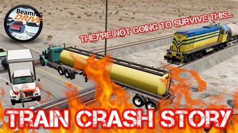 BeamNG Train Crash Story! - YouTube