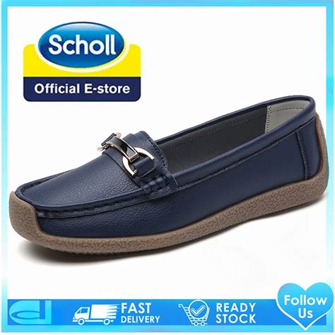 Scholl Women Shoes Womens Scholl Casual Leather Shoes Scholl Ladies