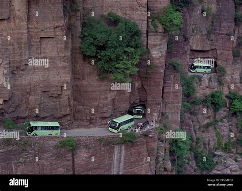 Cliff Road In Guoliang Village Hi Res Stock Photography And Images Alamy