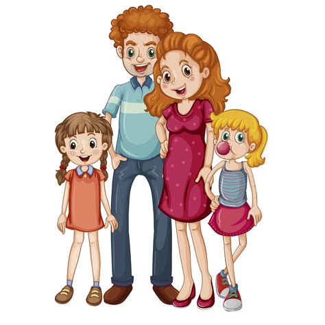 Grupo Familiar Caricatura De Familia Im Genes De Familia Familia