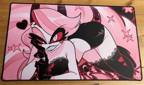 Vivziepop Helluva Boss Hazbin Hotel Pin Up Demon Charlie Playmat