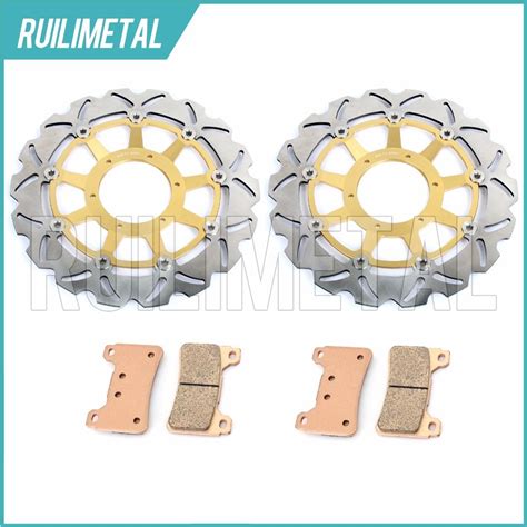 New Front Brake Discs Rotors Pads Set For Honda Cbr Rr Cbr Rr