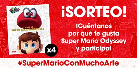 ¡sorteamos 4 Libros De Arte De Super Mario Odyssey Noticias