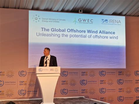 Cop Global Offshore Wind Alliance Launch Event Global Wind Energy