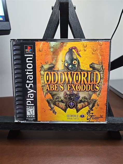 Oddworld Abe S Exoddus Sony Playstation Ps Rare Game