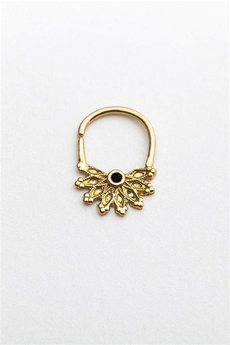 Indian Septum Ring Septum Ring Delicate Septum Ring Dainty Etsy Uk