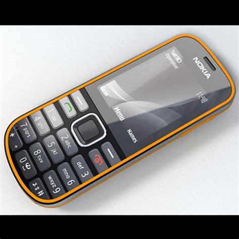 Nokia 3720 Classic 3d Obj