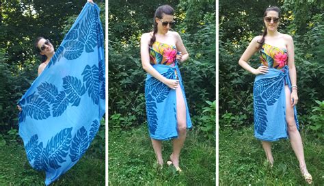 How To Tie A Sarong 9 Different Ways Purewow