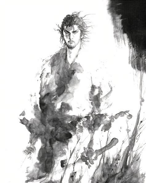 Miyamoto Musashi Art Berserk Vagabond Takehiko Inoue Anime