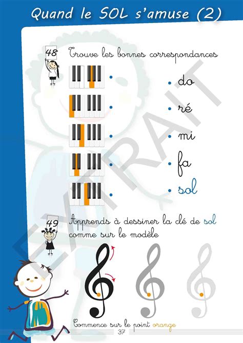 Livre En PDF Pour Les Enfants Afin D Apprendre Les Bases Du Piano