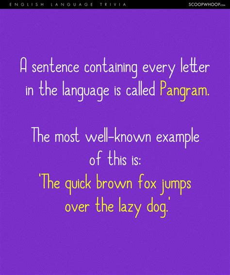 17 English Trivia Questions | 17 Details About English Language