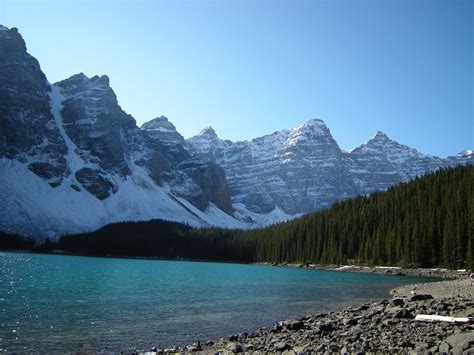 Moraine Lake AB Canada | Moraine lake, Natural landmarks, Nature